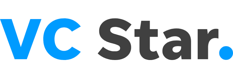 VC Star logo: blue 'VC' next to gray 'Star' with a blue dot. (Brand logo for the VC Star newspaper)
